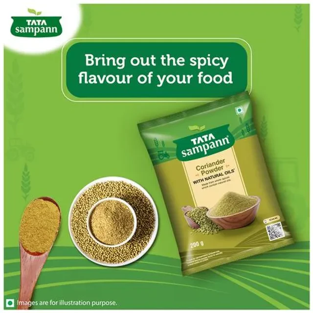 Tata Sampann Coriander Powder With Natural Oils - Enhances Flavour, 200 g-5.webp